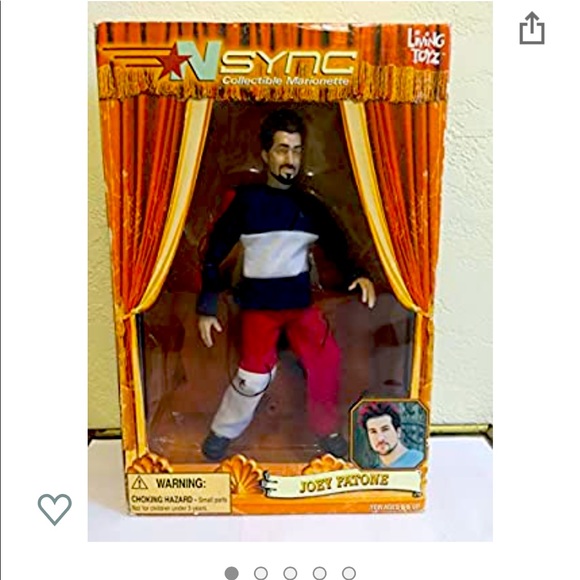 🔥 N Sync Joey Fatone collectible puppet!!! - Picture 1 of 1